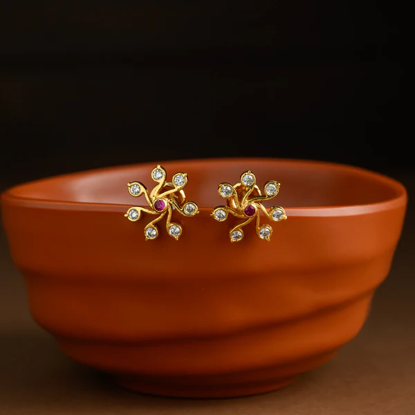 Rangoli Floral Earstuds